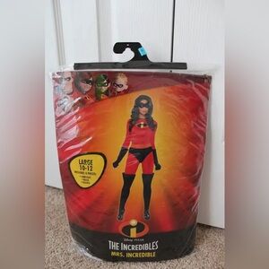 The Incredibles Mrs. Incredible Classic Adult Costume Halloween Sz Large (10-12)
